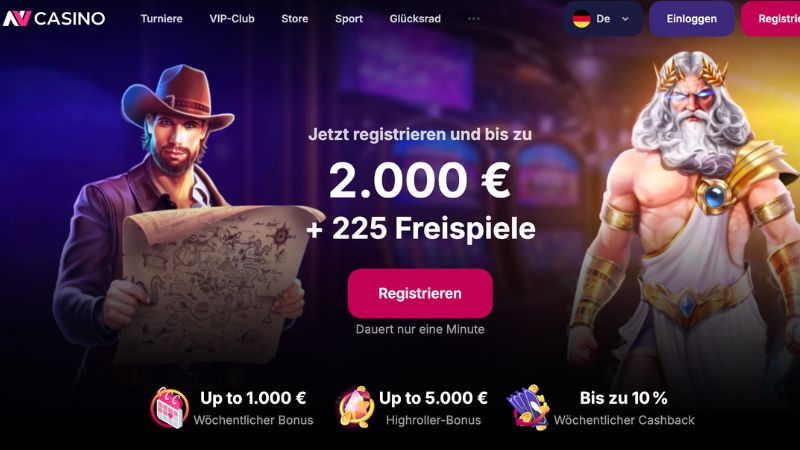 NV Casino Plattform Übersicht